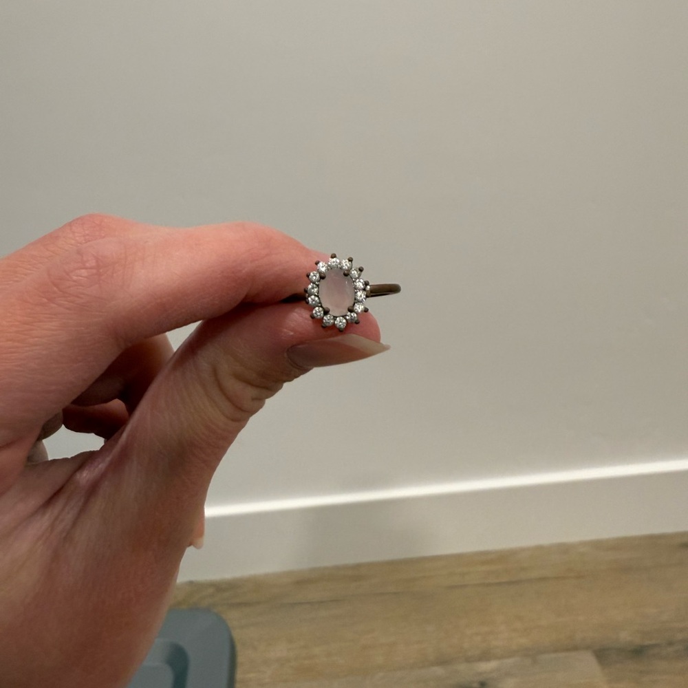 Charming Charlie Pale Pink Diamond Ring